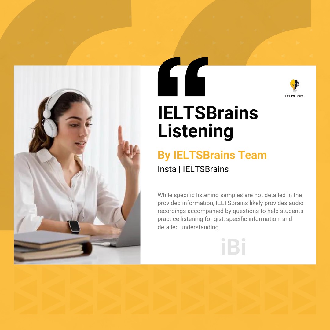 IELTS Listening Course by IELTS Brains