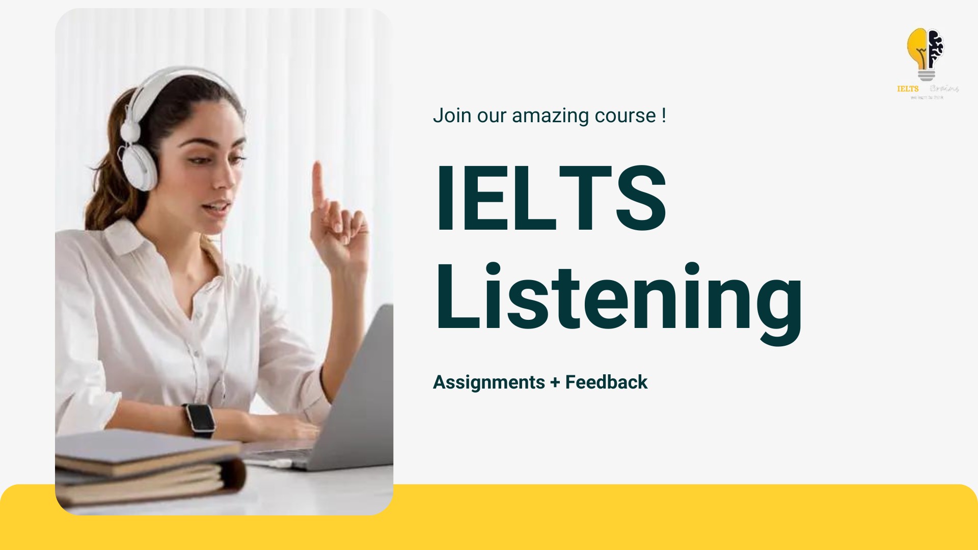 IELTS Listening Course at IELTSBrains Institute