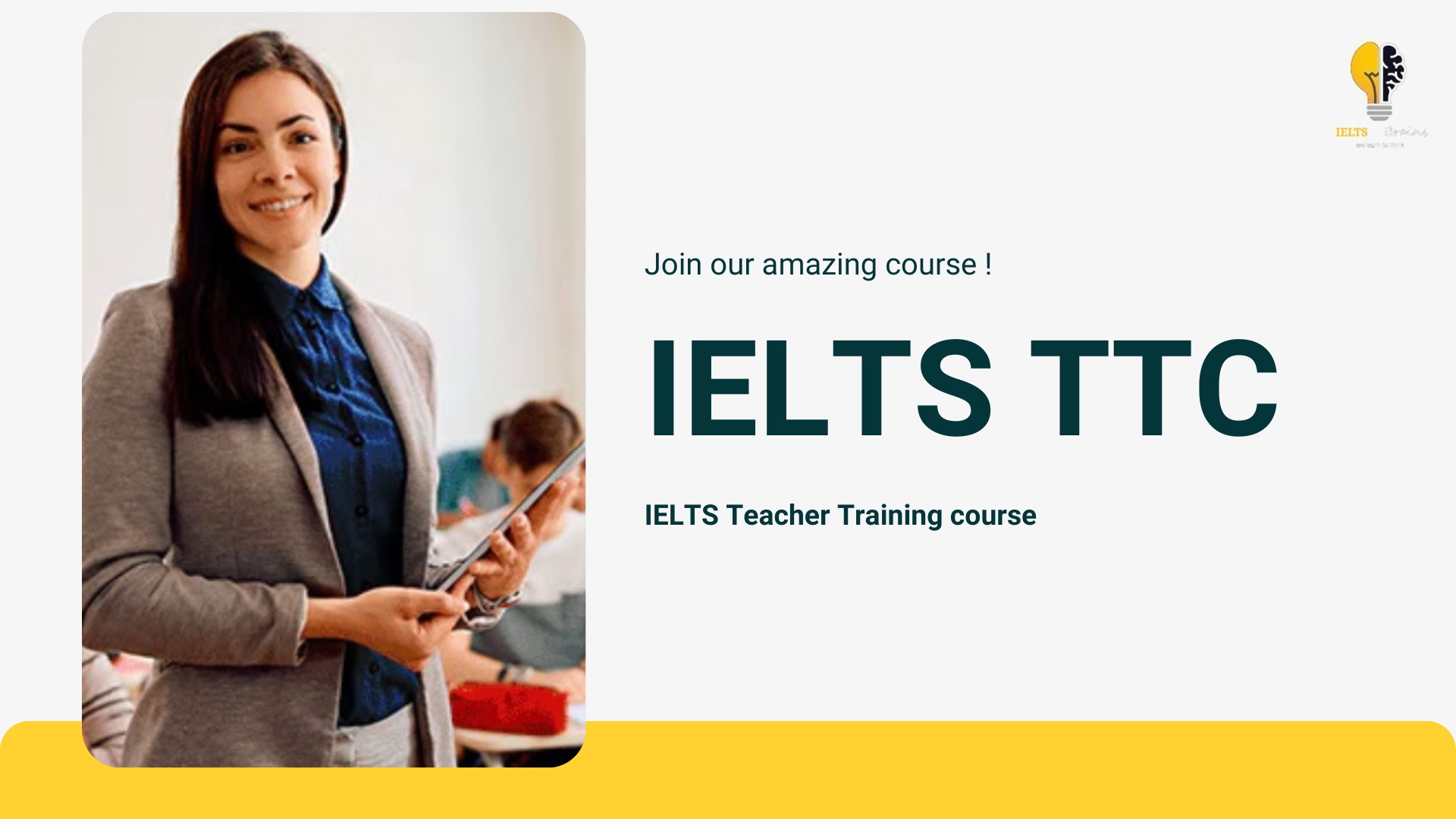 IELTS TTC Course at IELTSBrains Institute