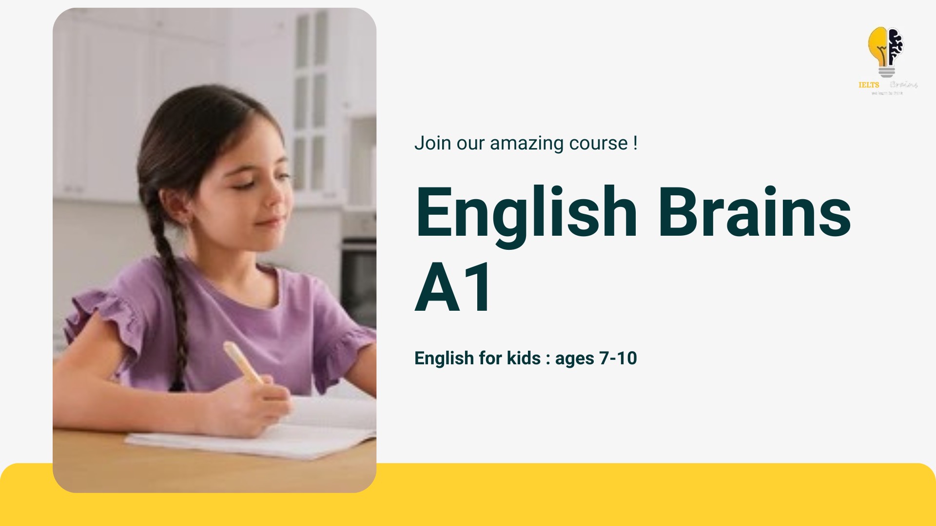 English for Children course at IELTSBrains Institute