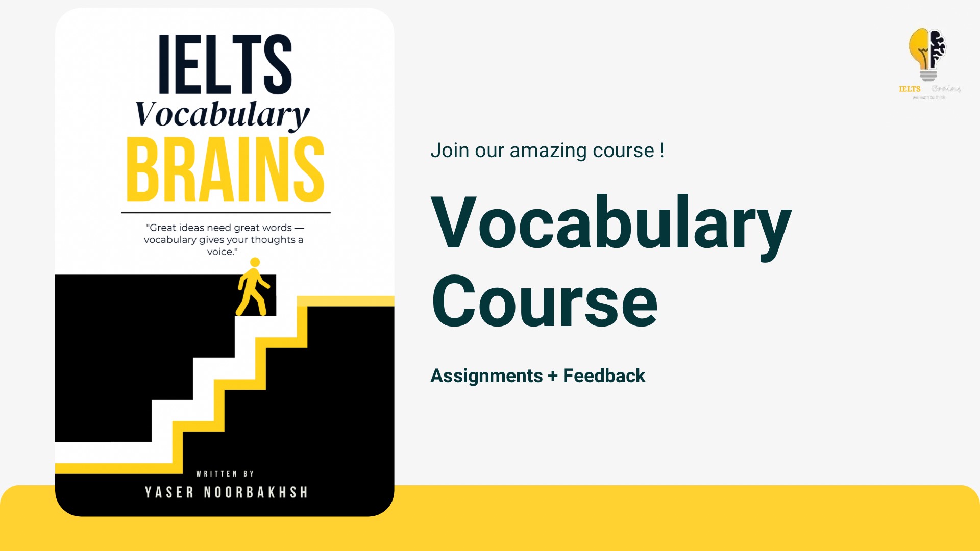 English Vocabulary Course at IELTSBrains Institute