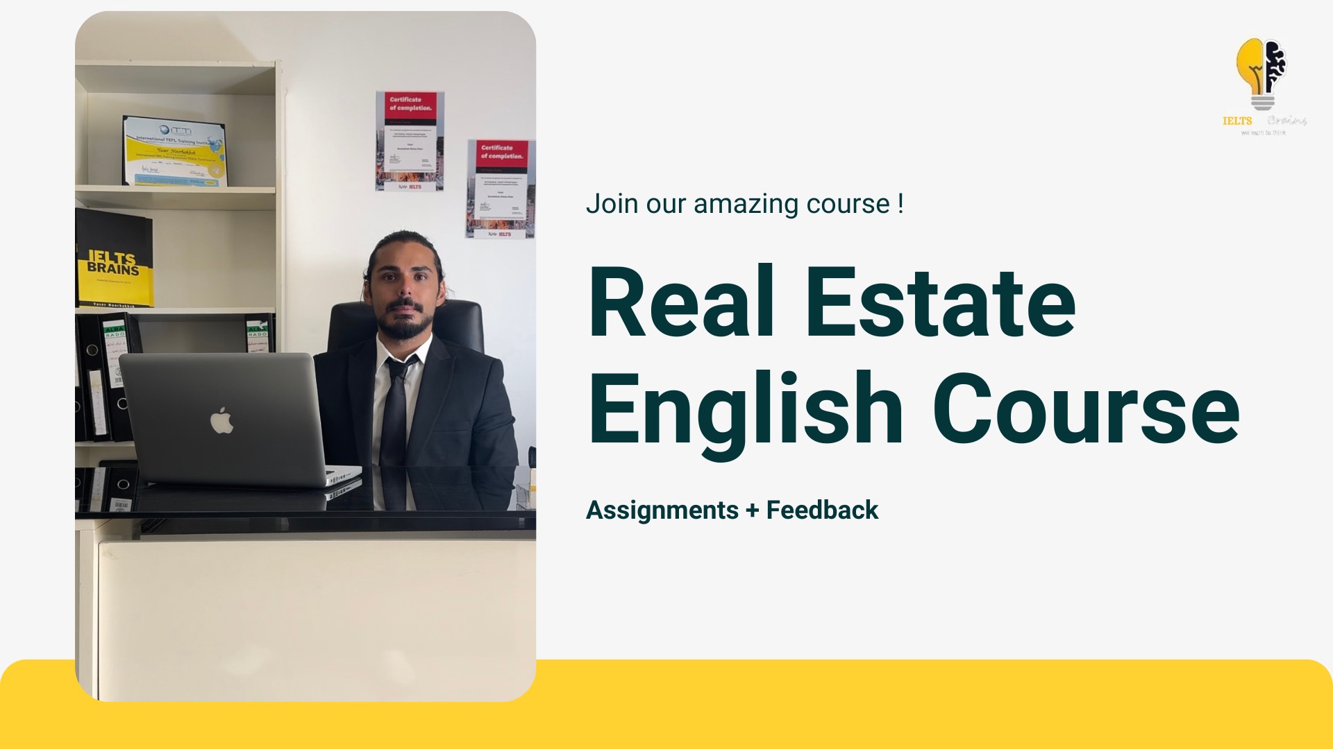 Real Estate English Course at IELTSBrains Institute